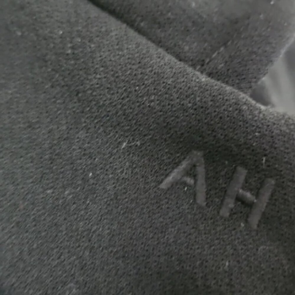 ANYA HINDMARCH | Short Wool Jacket Silk Lining Black Sz L - Picture 7 of 7